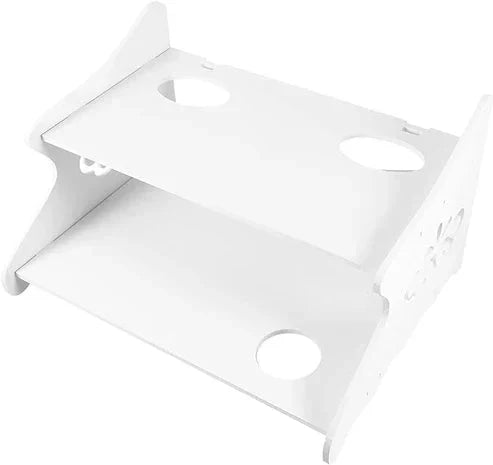 Shelf 2 Tier with Holes decur self 